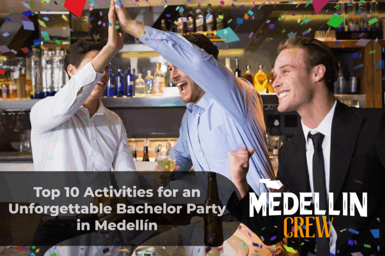 bachelor party in Medellín